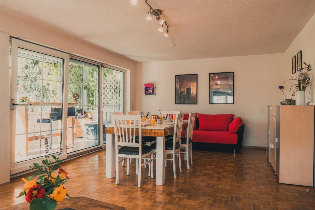 Gardenia-Altach, 2-4 P, Kueche, Garten, Terrasse, Parkplatz, Wifi, Ski Stellplatz Bagian luar foto