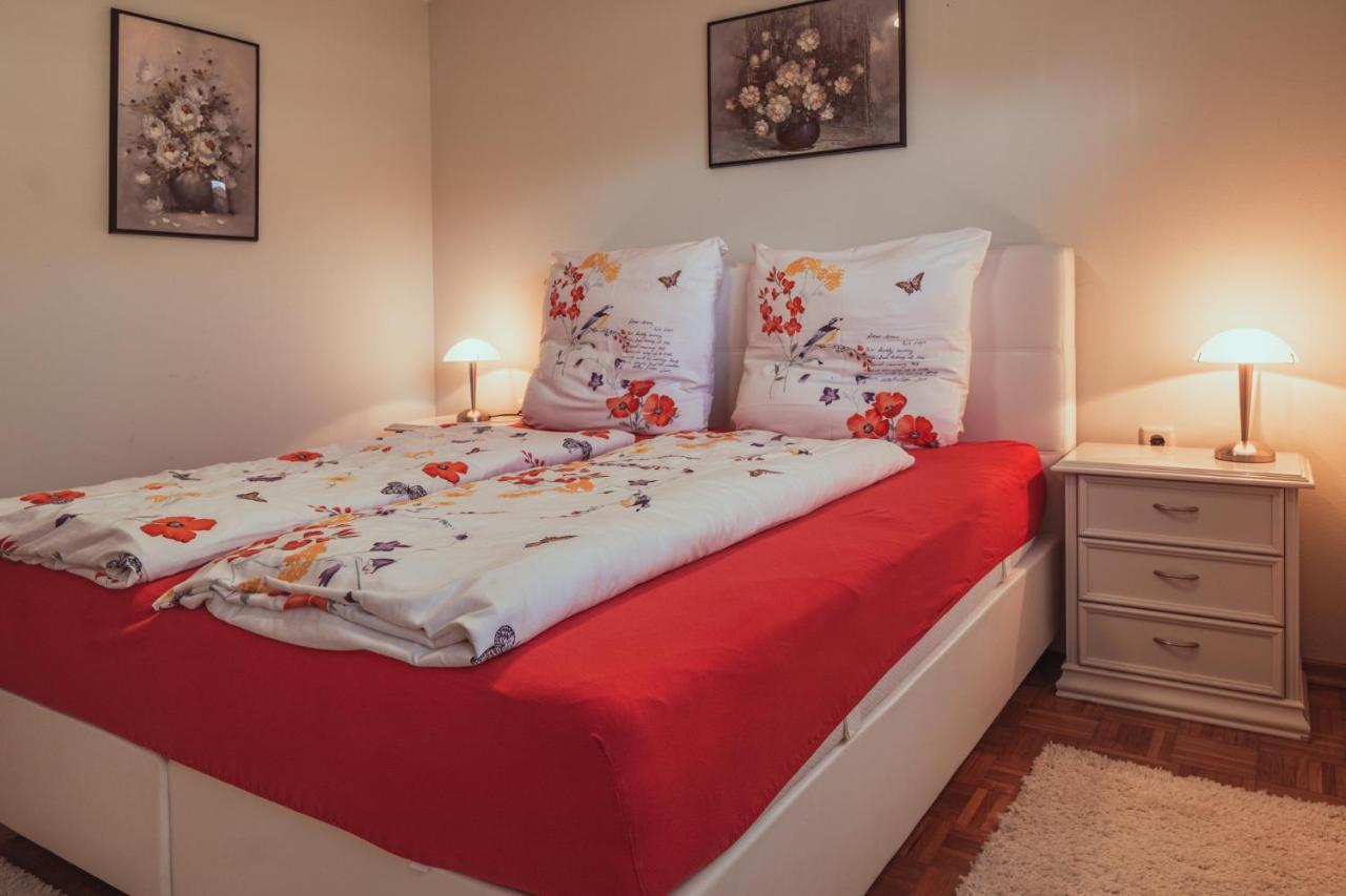 Gardenia-Altach, 2-4 P, Kueche, Garten, Terrasse, Parkplatz, Wifi, Ski Stellplatz Bagian luar foto